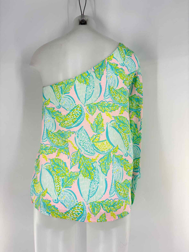 Size 6 Lilly Pulitzer Multi-Color Shirt