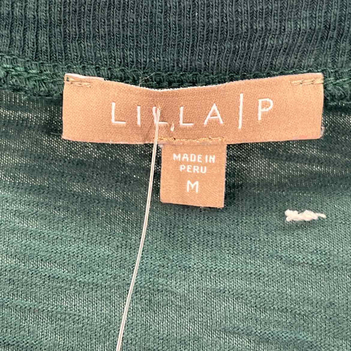 Size M LILLA P Green Shirt
