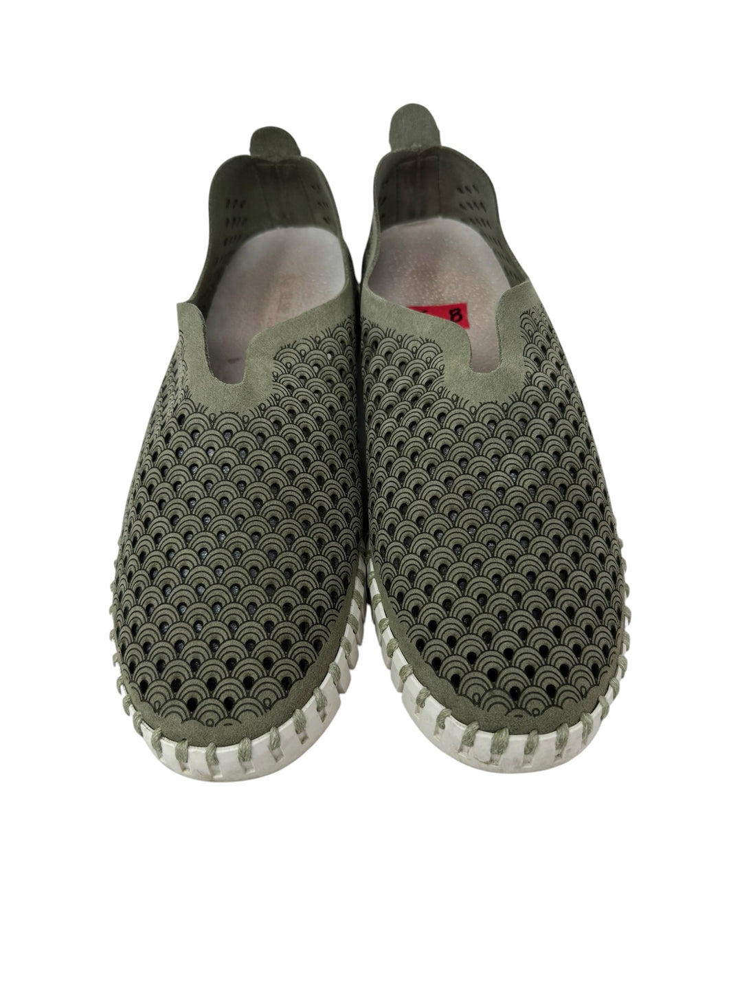 Shoe Size 38 ISLA JACOBSON Olive Sneakers