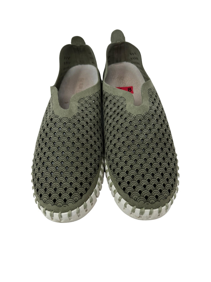 Shoe Size 38 ISLA JACOBSON Olive Sneakers