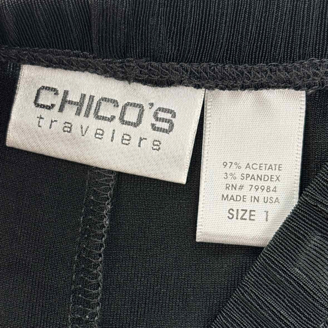 Size M Chico's Black Skirt