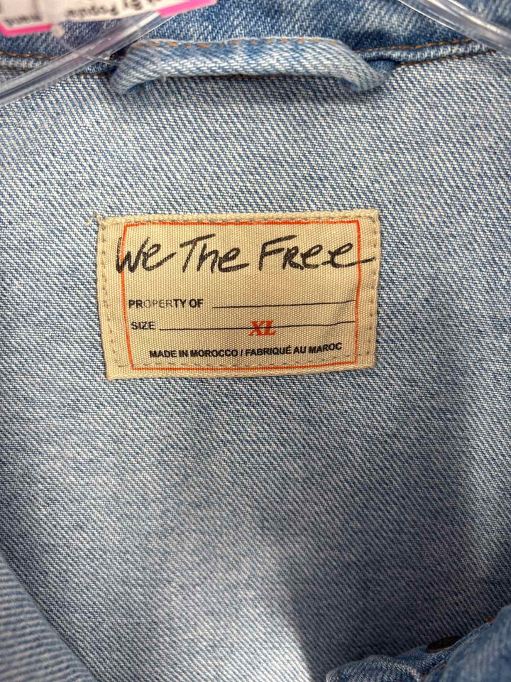 Size XL WE THE FREE Denim Jacket