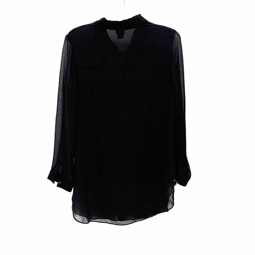 Size 4 Chico's Black Shirt