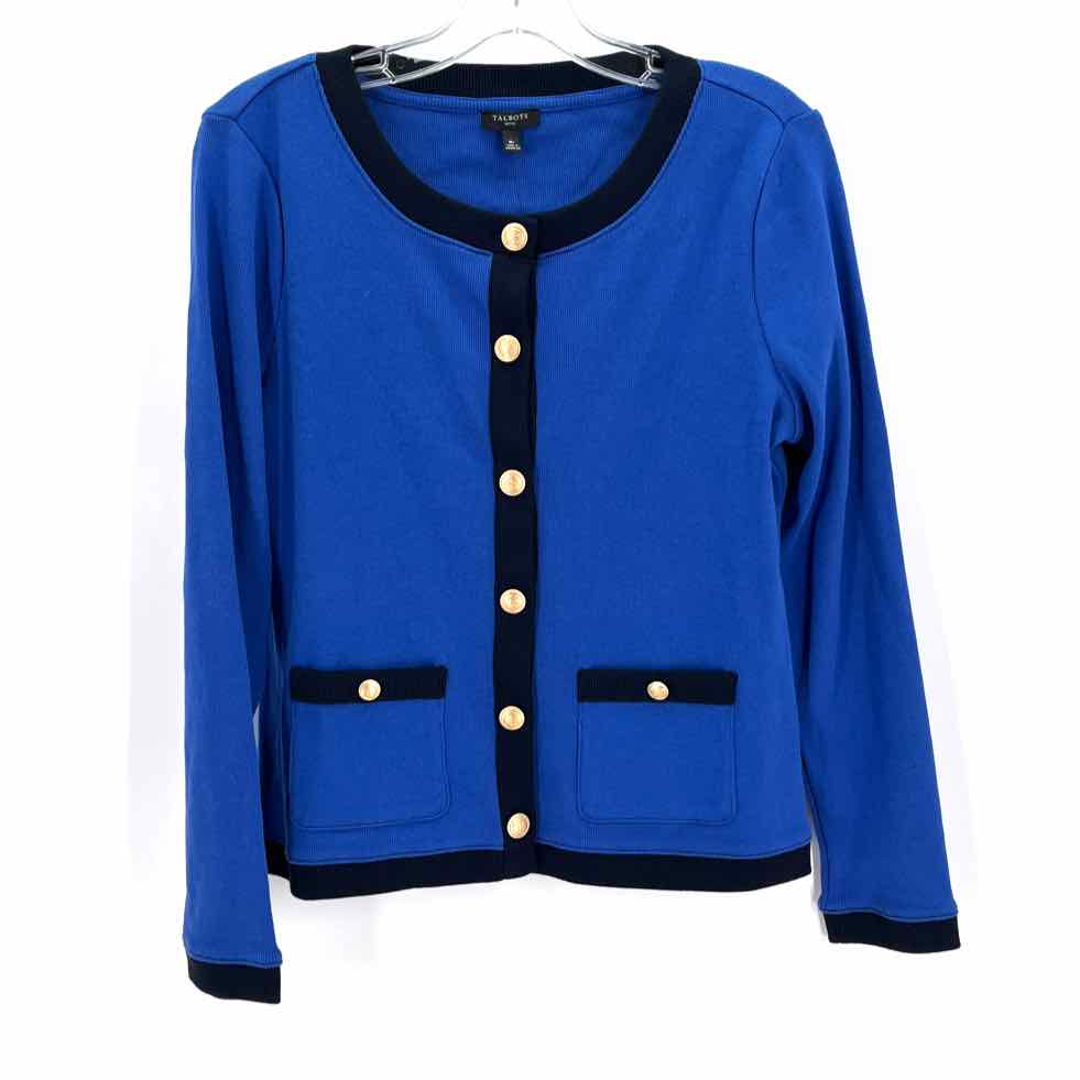 Size M Talbots Blue Sweater