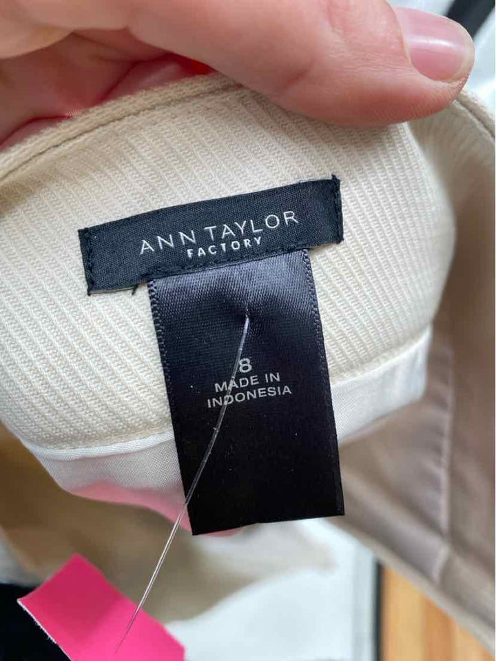 Size 8 Ann Taylor Tan Skirt