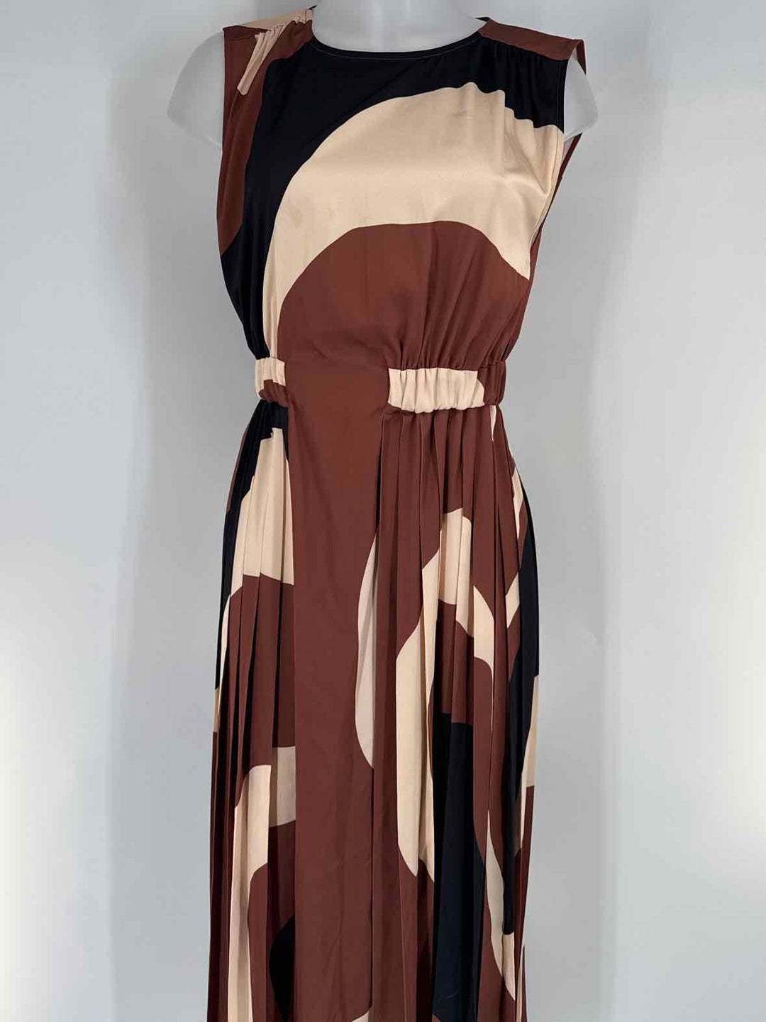 Size XXS CROSBY Brown Print Dress