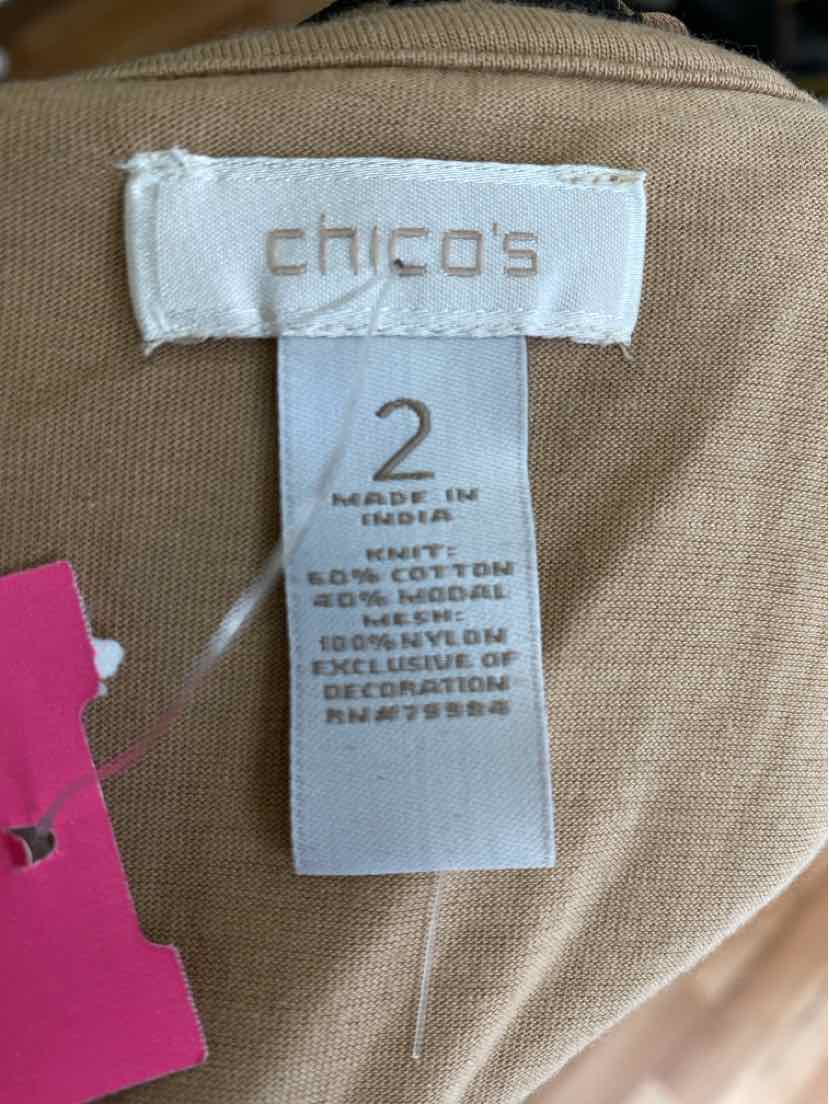 Size XL Chico's Brown Shirt