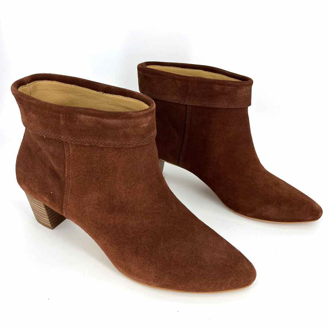 Shoe Size 10 LUCKY Brown Suede Boots