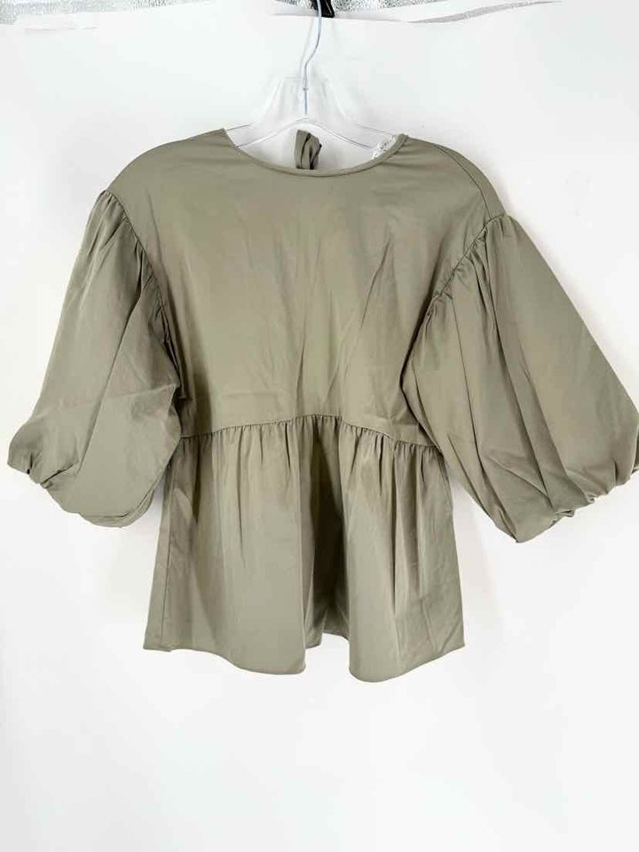 Size XXS MELISSA NEPTON Olive Shirt