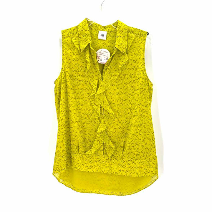 Size S CABI Lime Green Shirt