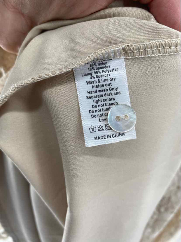 Size M Cream Dress