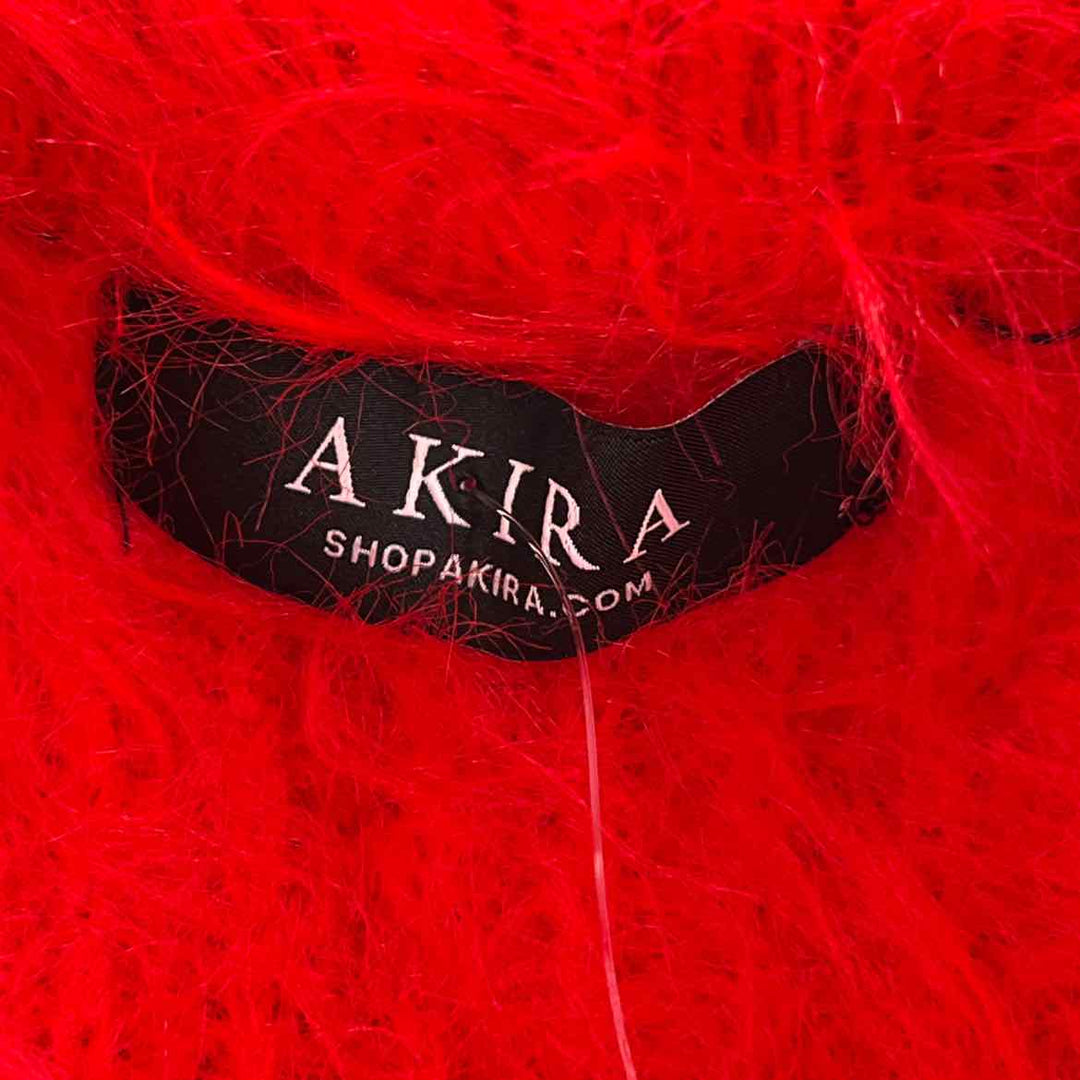 Size S AKIRA Red Knit Sweater