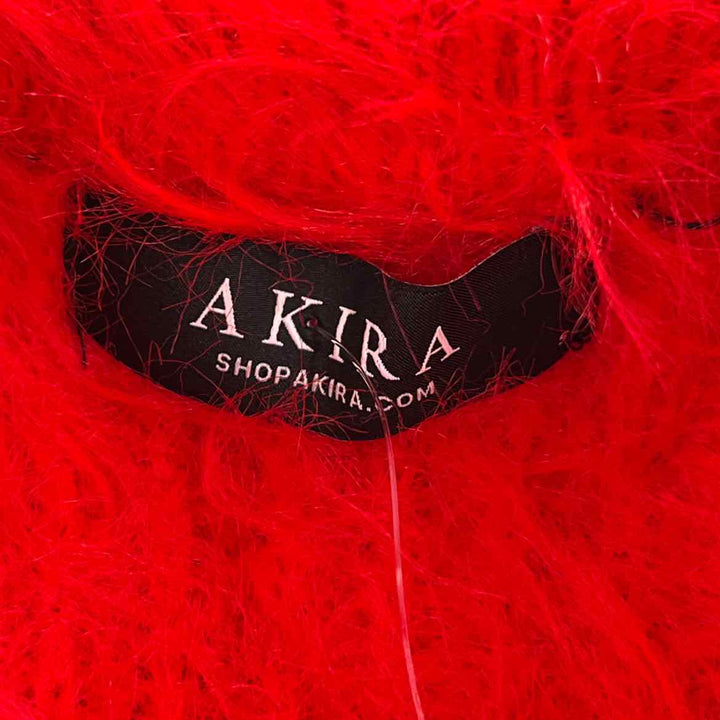 Size S AKIRA Red Knit Sweater