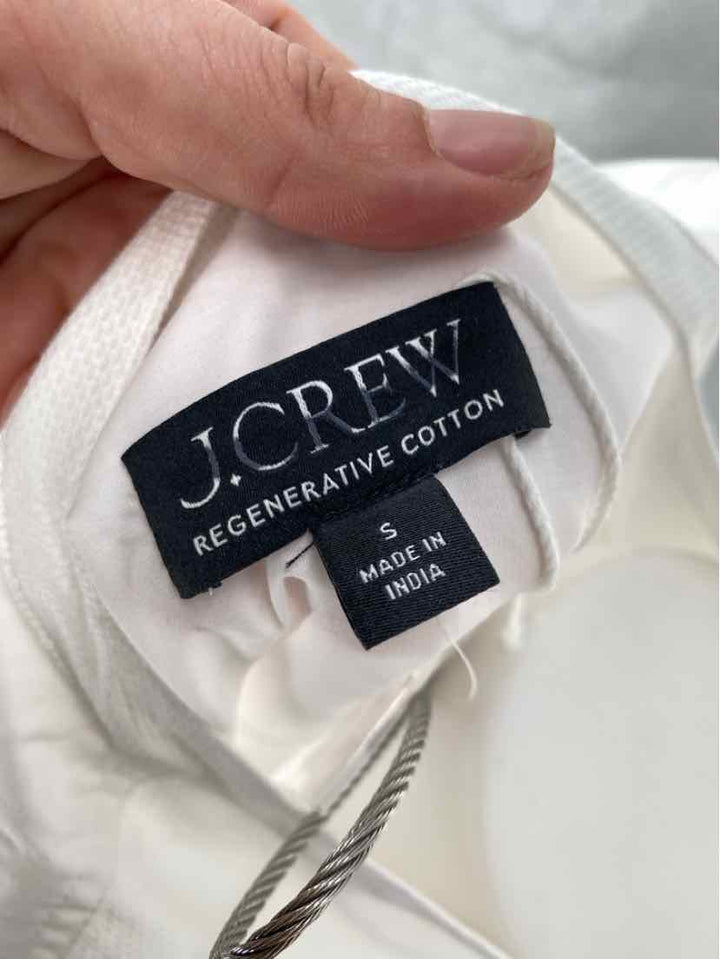Size S J Crew White Shirt