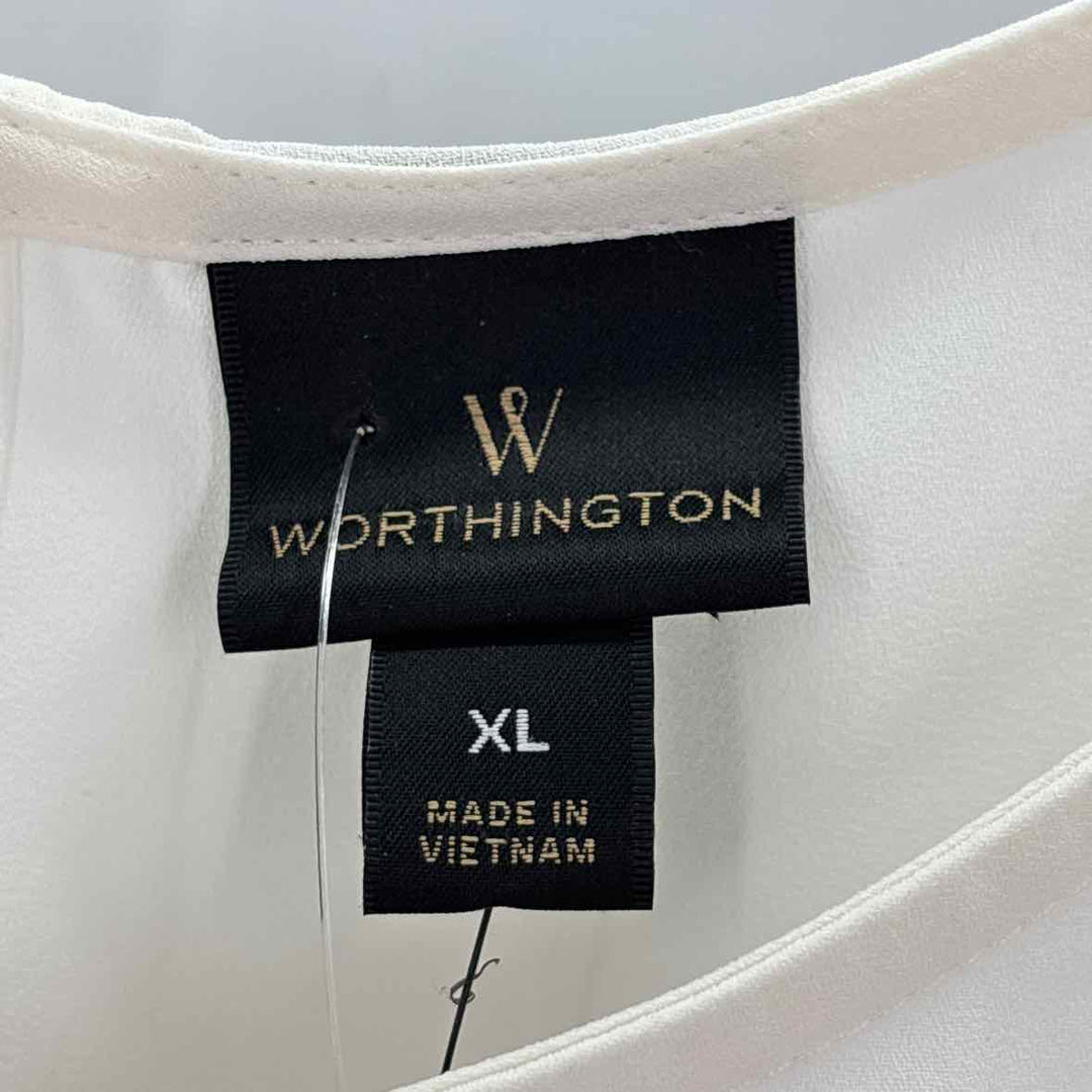 Size XL WORTHINGTON Ivory Shirt