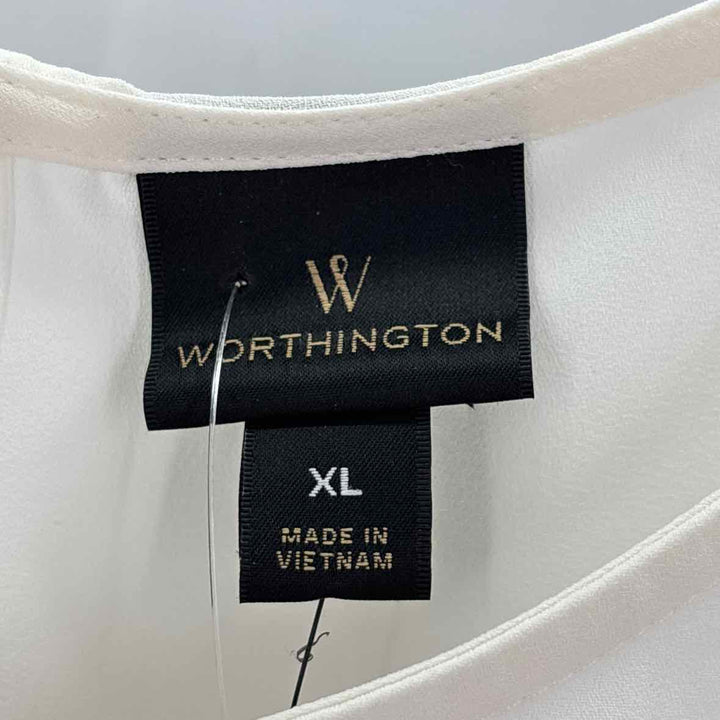 Size XL WORTHINGTON Ivory Shirt