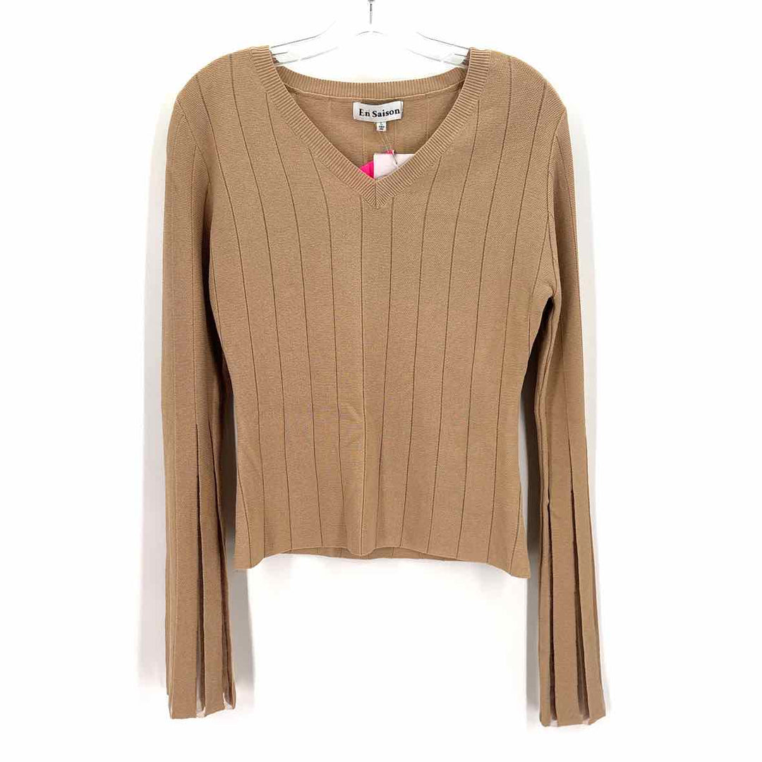 Size L Tan Sweater