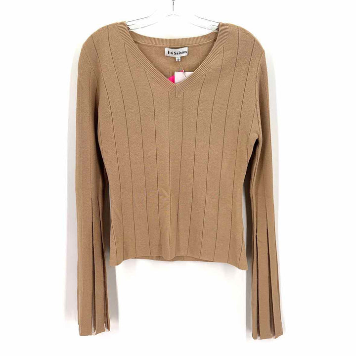Size L Tan Sweater