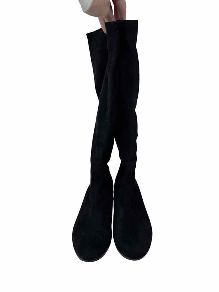 Shoe Size 7.5 MUNRO Black Suede Boots