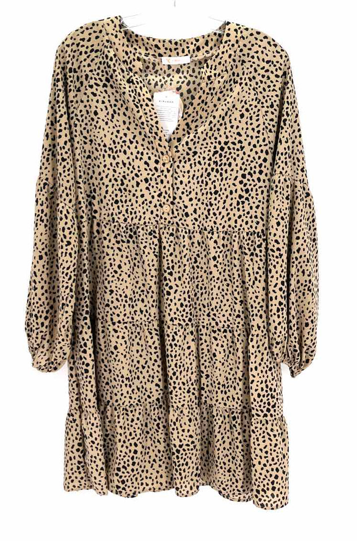 Size L KIRUNDO Multi-Color Dress