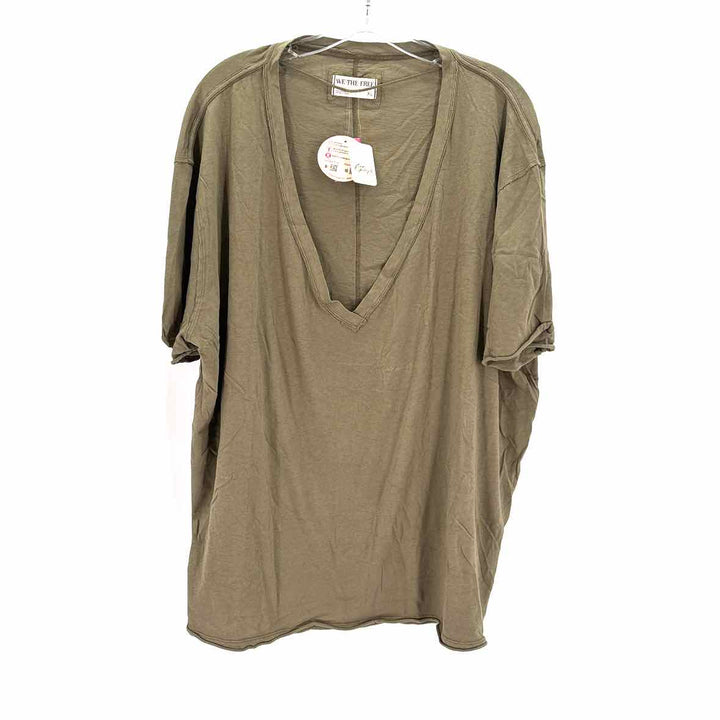 Size XL WE THE FREE Olive Cotton Shirt