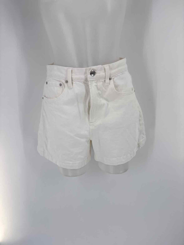 Size 26 Pistola White Shorts