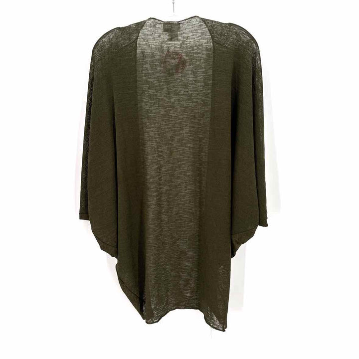 Size S/M F2F Forest Green Knit Cardigan