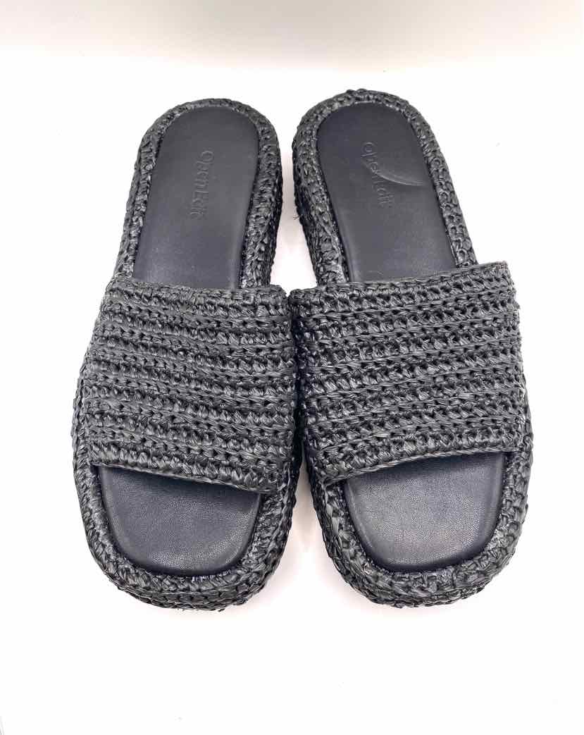 Shoe Size 8 Black Sandals