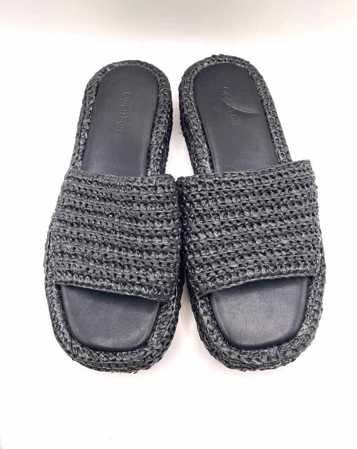 Shoe Size 8 Black Sandals