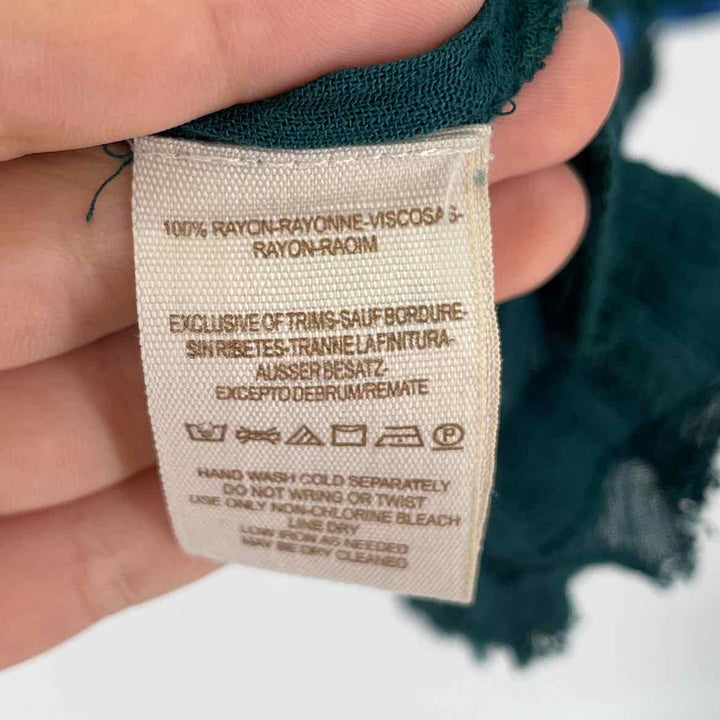 Size S FREE PEOPLE Green Shirt