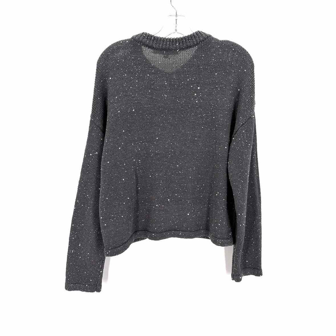 Size L Ann Taylor Gray Cardigan