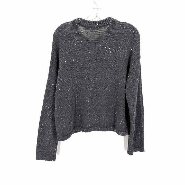 Size L Ann Taylor Gray Cardigan