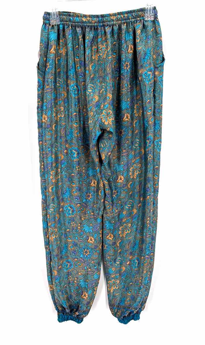 Size S/M Multi-Color Silk Pants