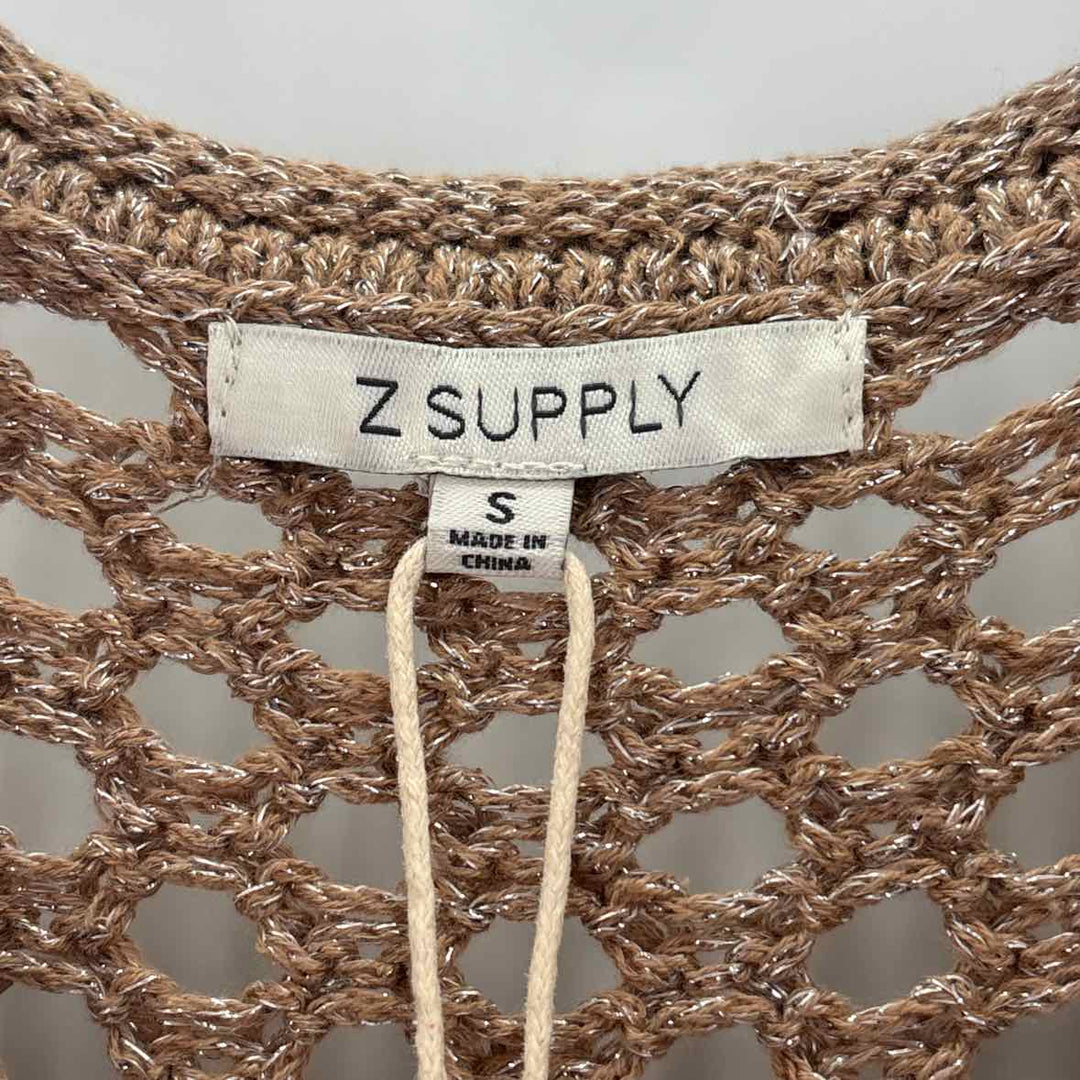 Size S Z SUPPLY Tan Sweater