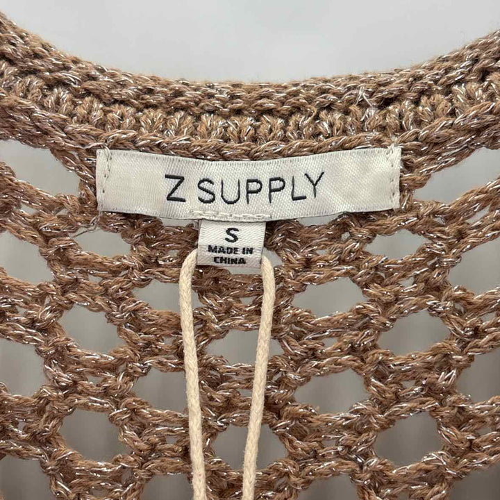 Size S Z SUPPLY Tan Sweater