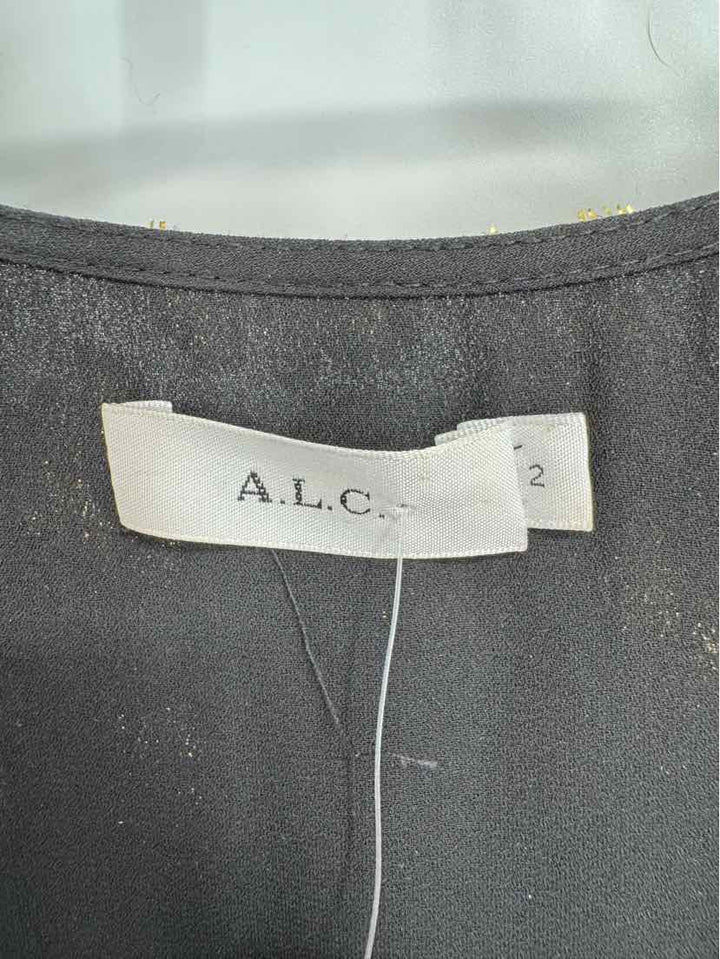 Size 2 ALC Gold Shirt