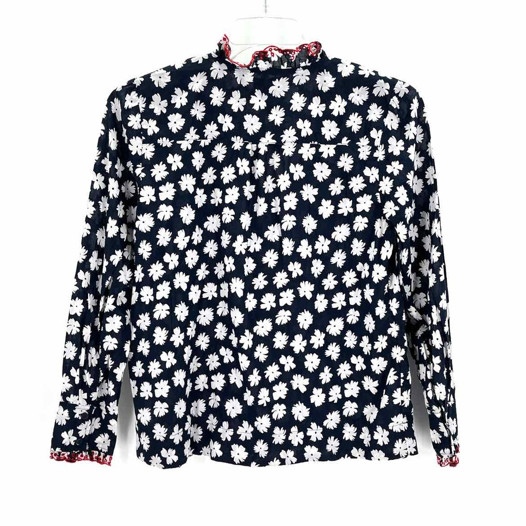 Size M J Crew Navy Shirt