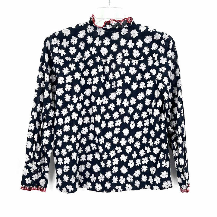 Size M J Crew Navy Shirt