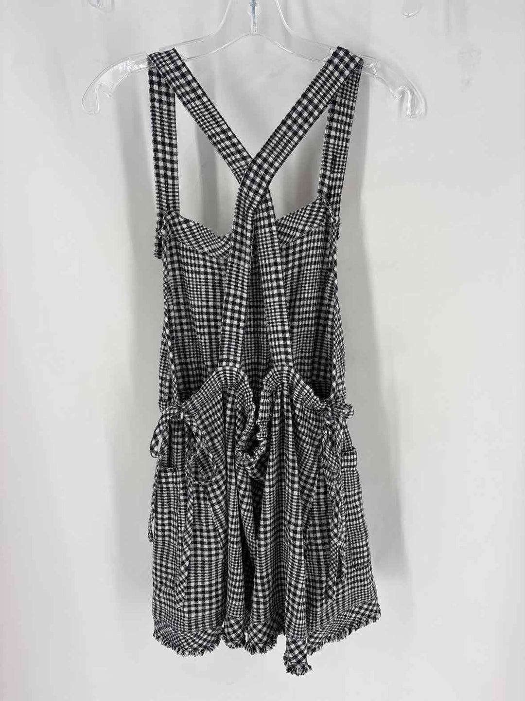 Size S FREE PEOPLE Black/White Dress