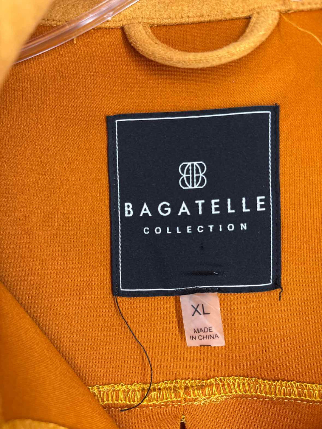 Size XL BAGATELLE Orange Jacket