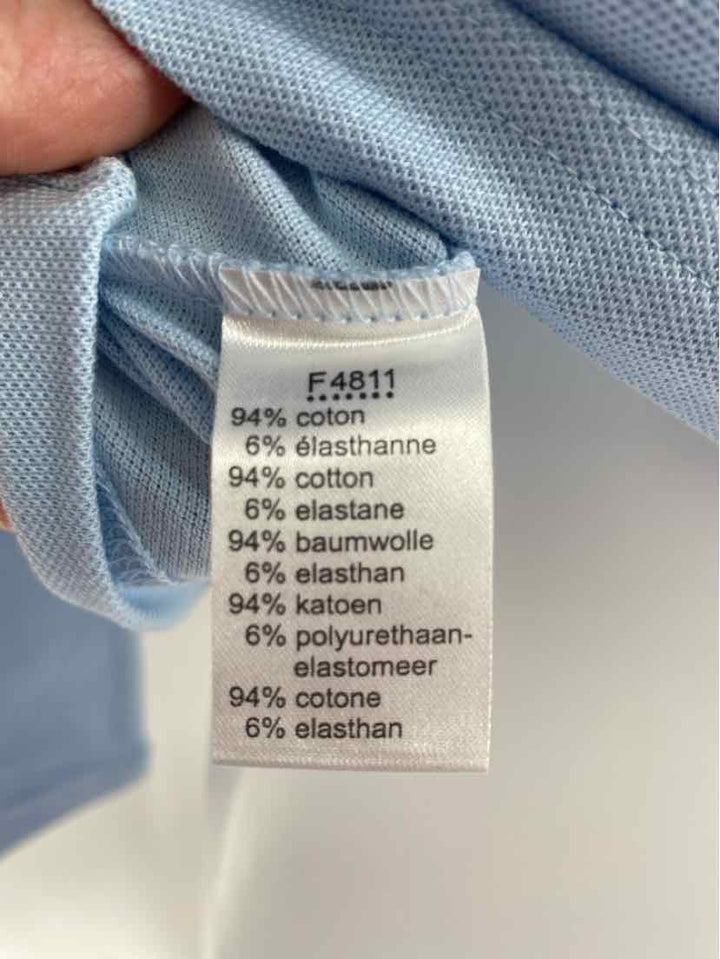 Size 6 Lacoste Blue Shirt