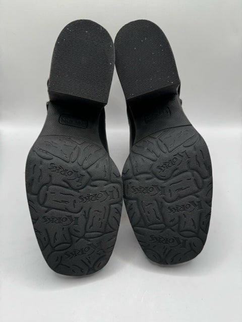 Shoe Size 7.5 KORK EASE Black Leather Boots
