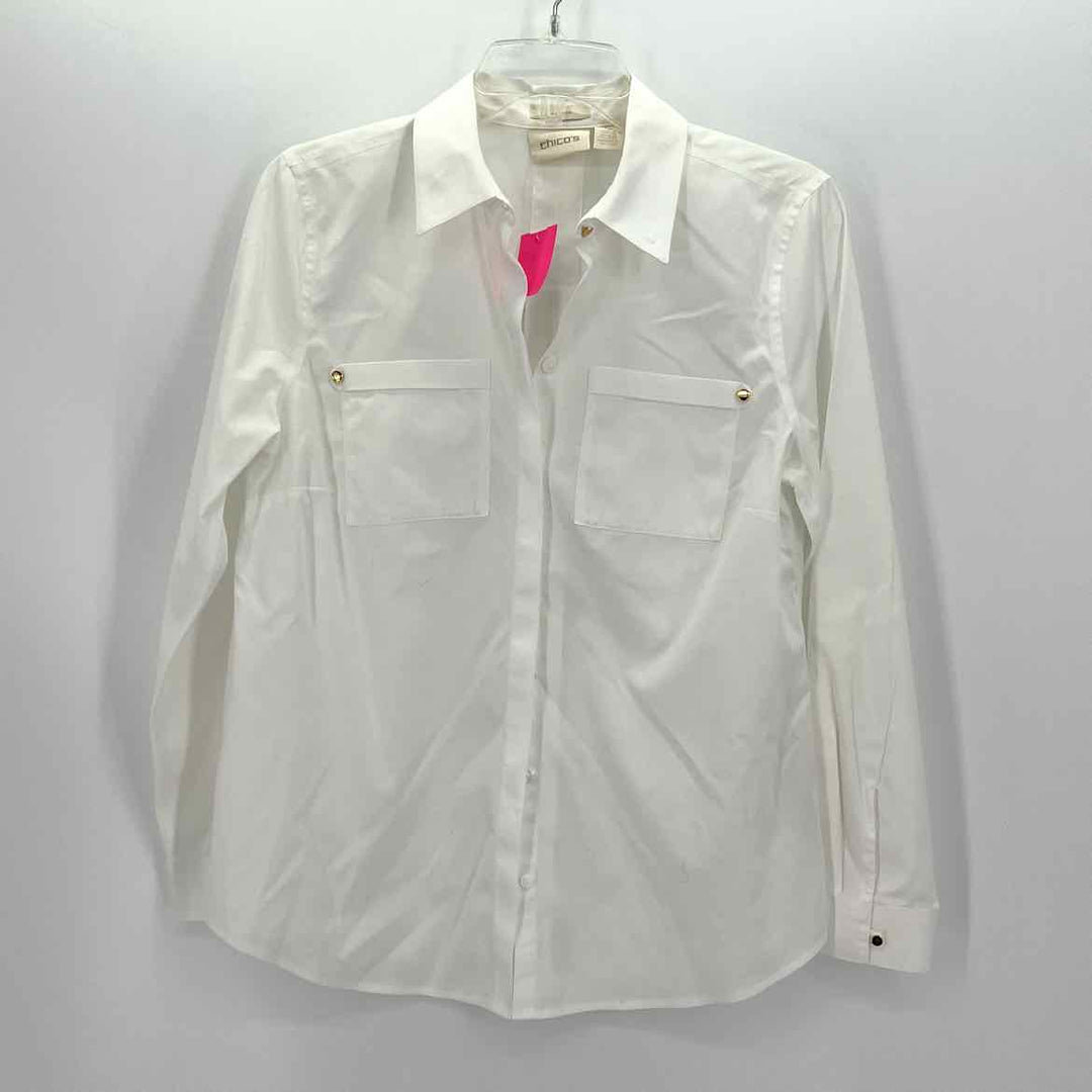 Size S Chico's White Shirt