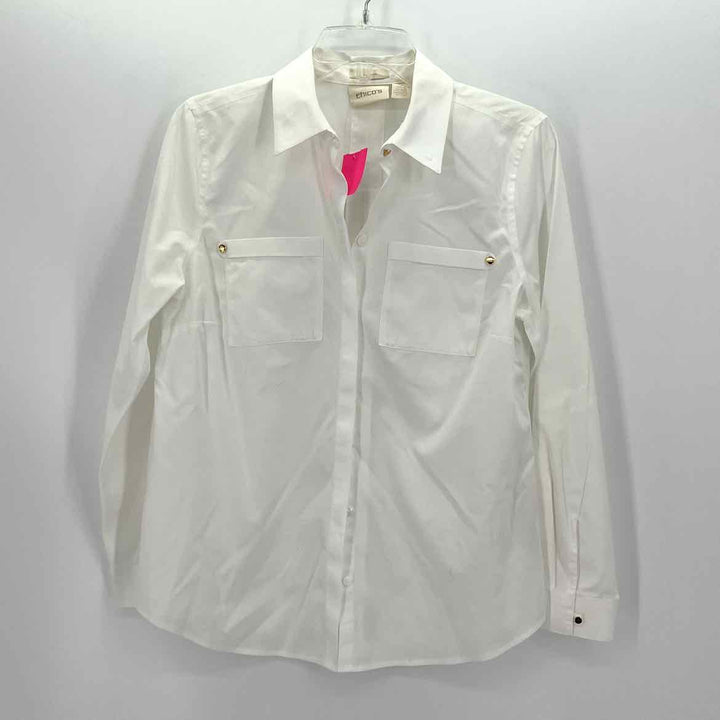 Size S Chico's White Shirt