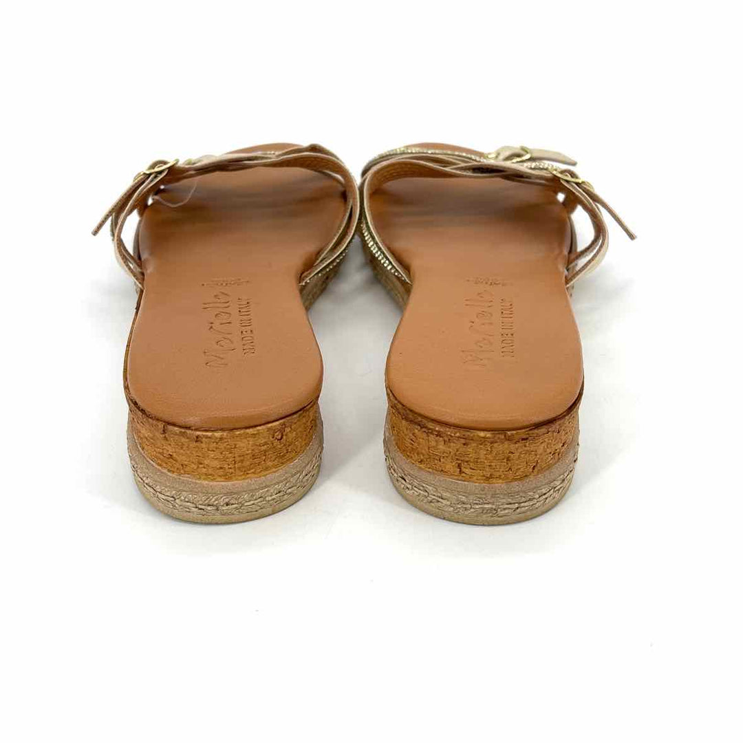 Shoe Size 9 Gold Sandals