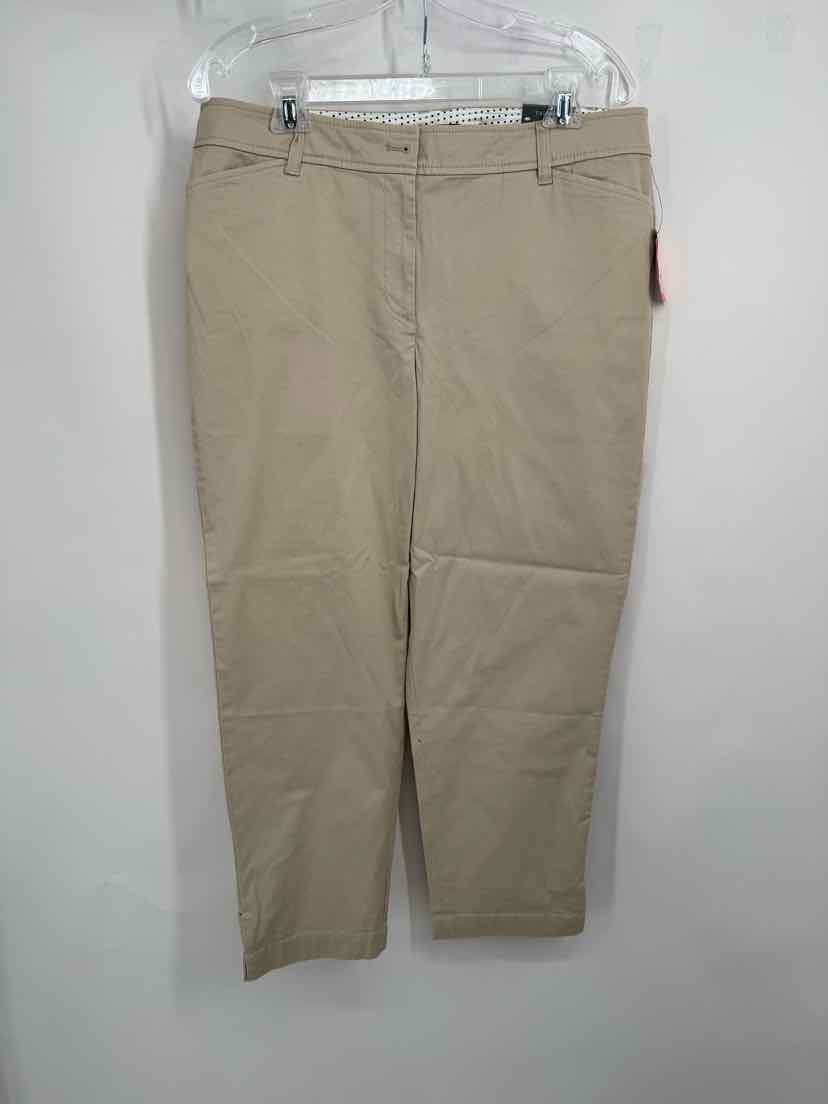 Size 12 Talbots Tan Pants