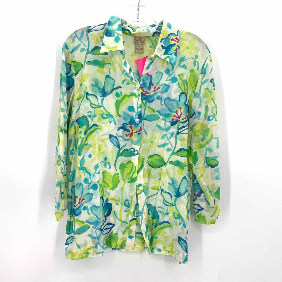 Size M SIGRID OLSEN Multi-Color Shirt
