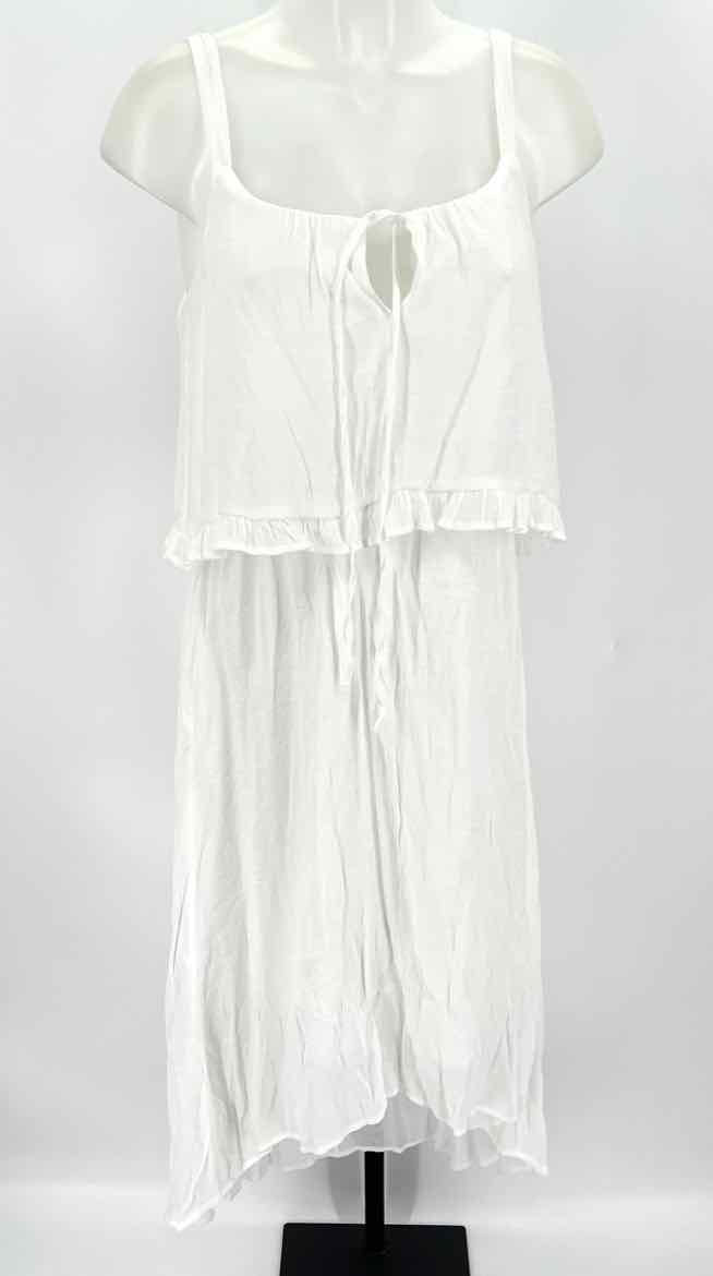 Size L White Dress