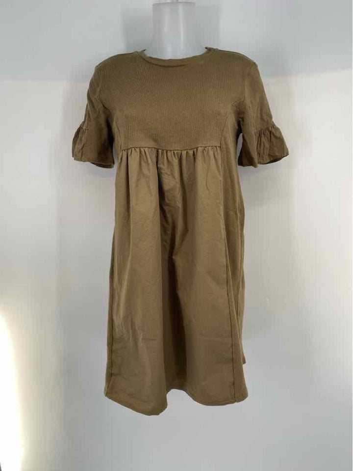 Size S ENGLISH FACTORY Green Dress