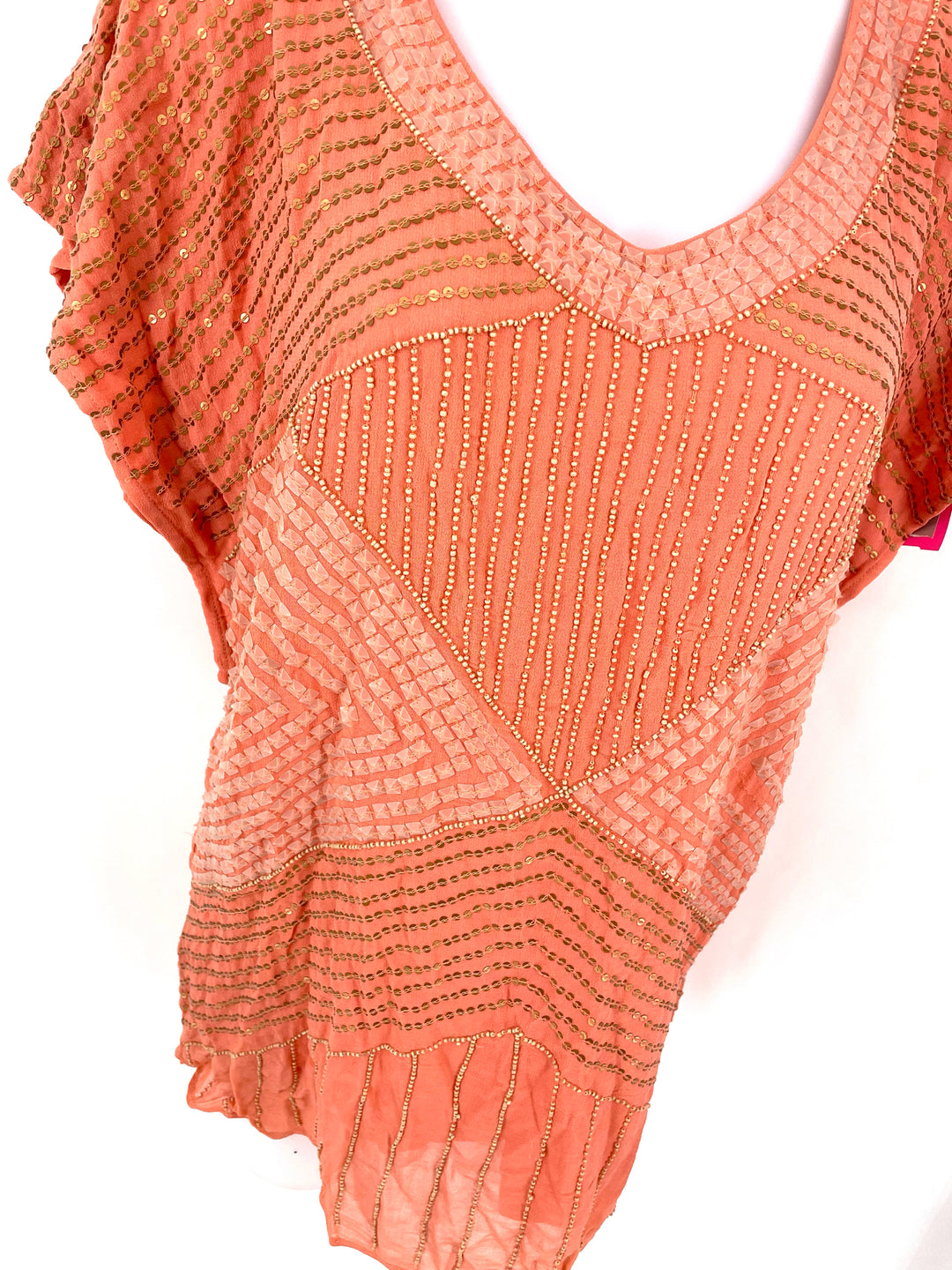 Size One Size Orange Shirt